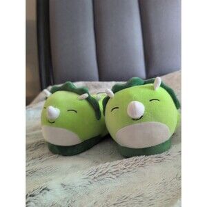 Squishmallows Toddler and Kids Character-head Scuff Slippers Size 11-12